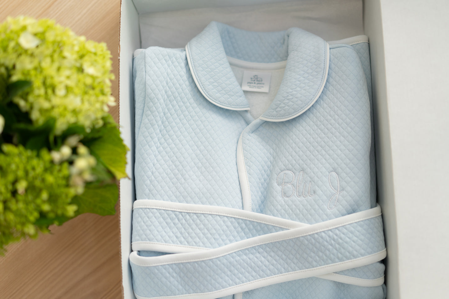Blue Bath Robe