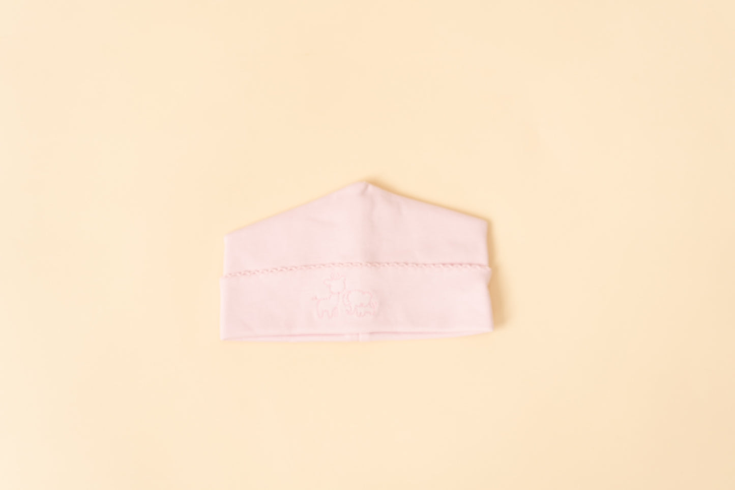 Pima Newborn Pink Beanie
