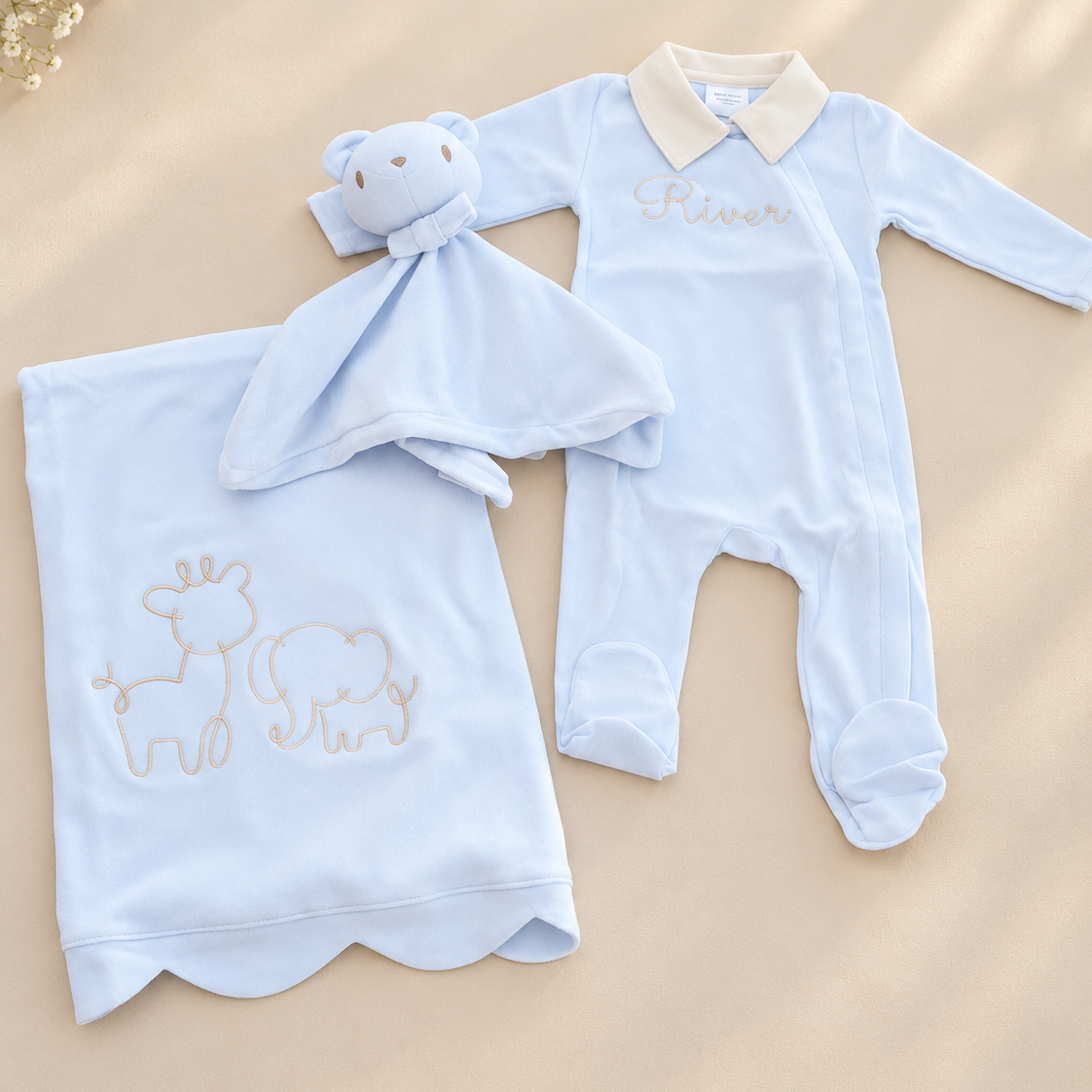 Ciel Blue Luxury Baby Gift Set