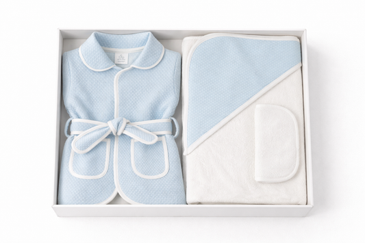 Blue Wellness Bath Set