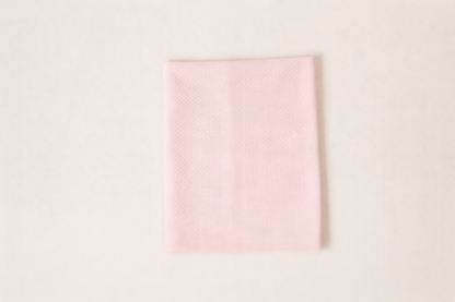 Pink Quilted Receiving Blanket