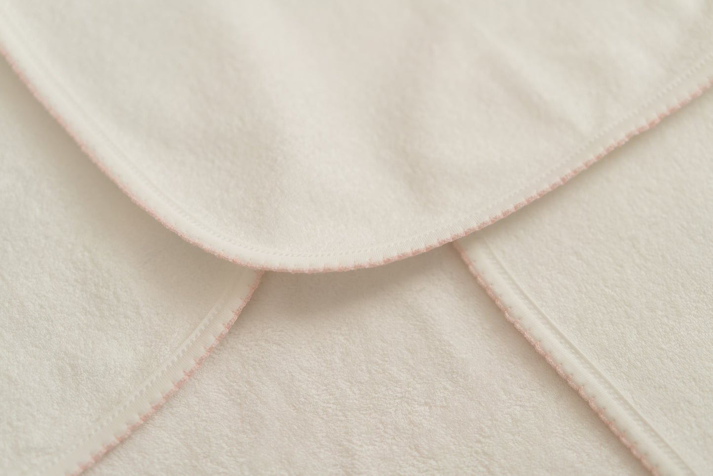 Pink Hooded Towel + WashCloth Set