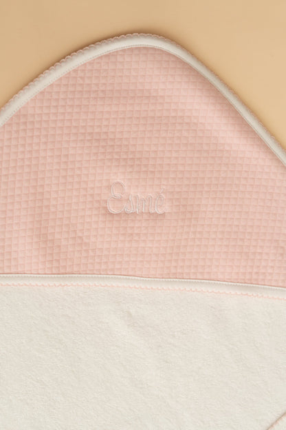 Pink Hooded Towel Set