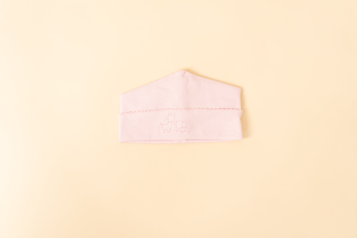 Pima Newborn Pink Beanie