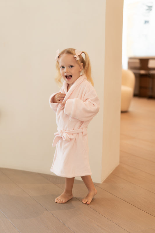 Ballet Pink Personalized Kids Robe