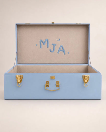 Blue Keepsake Trunk