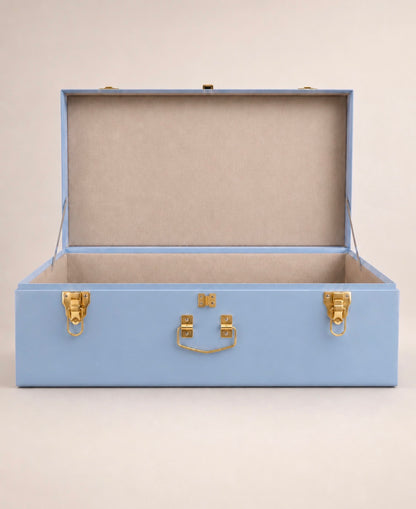 Blue Keepsake Trunk