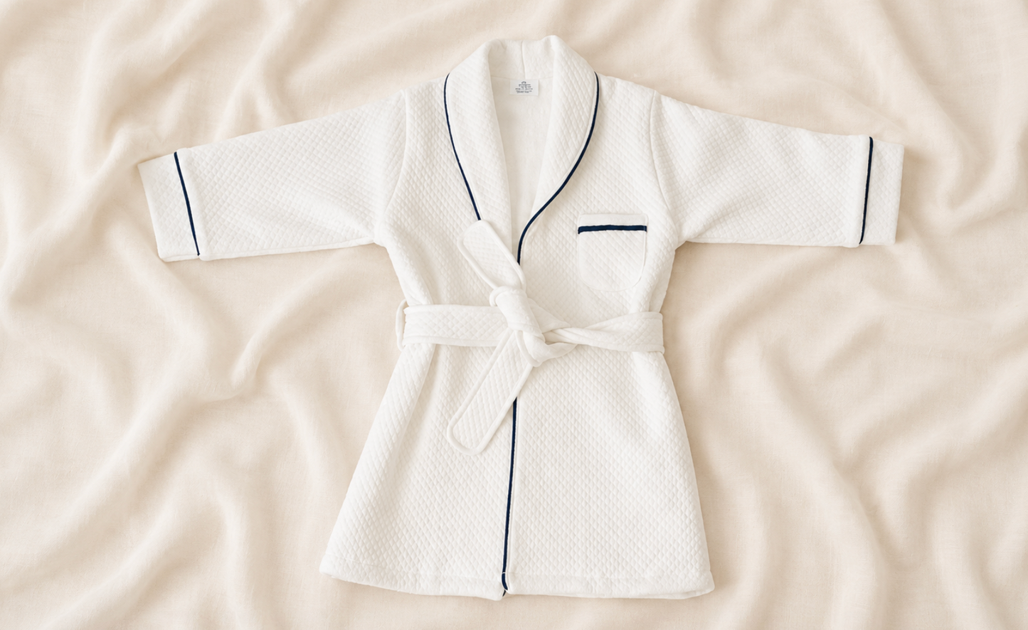 White Wellness Kid Bath Robe