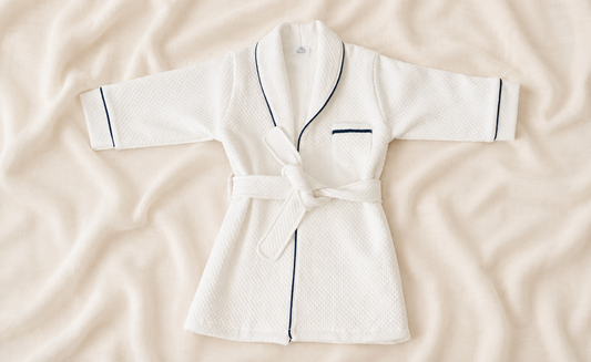 White Wellness Kid Bath Robe
